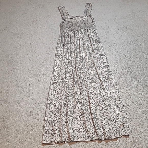 JAPNA Leopard Print Button Down Midi Summer Dress with front Slit, Womens XS - Picture 9 of 16